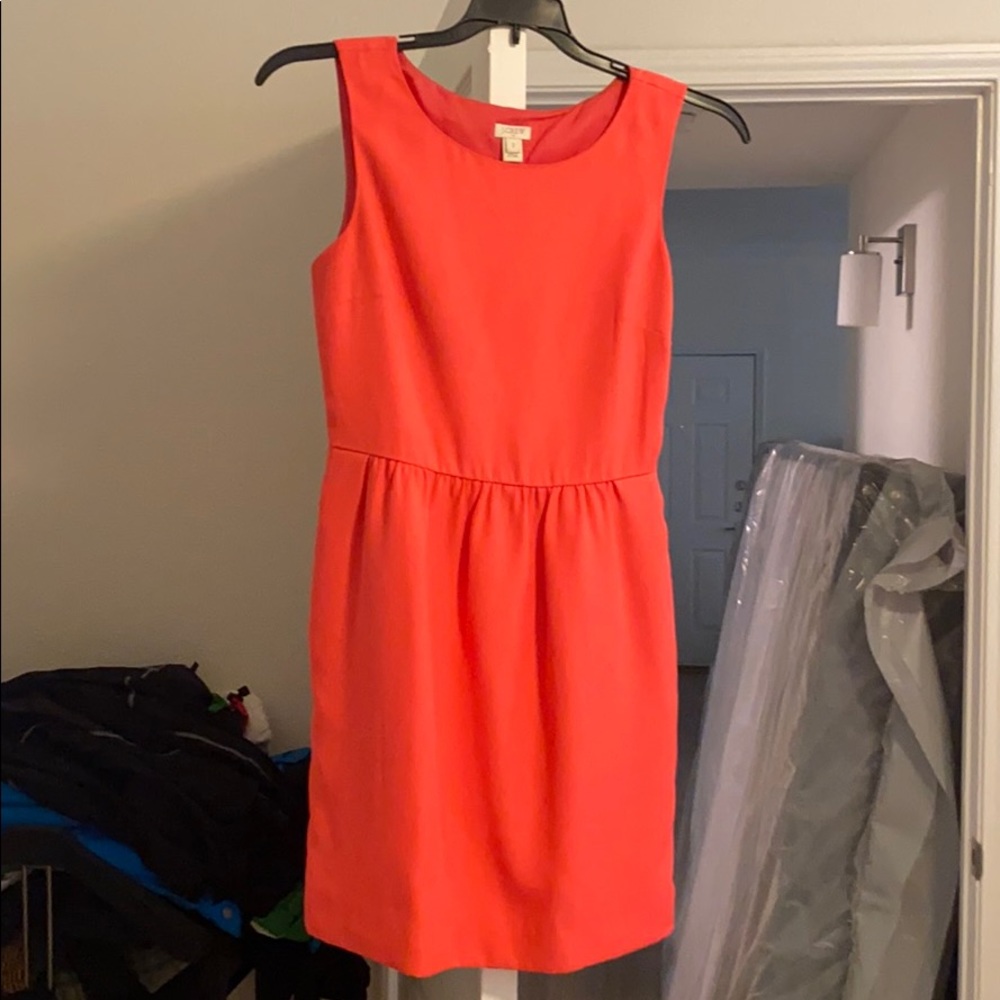 Pink sleeveless dress